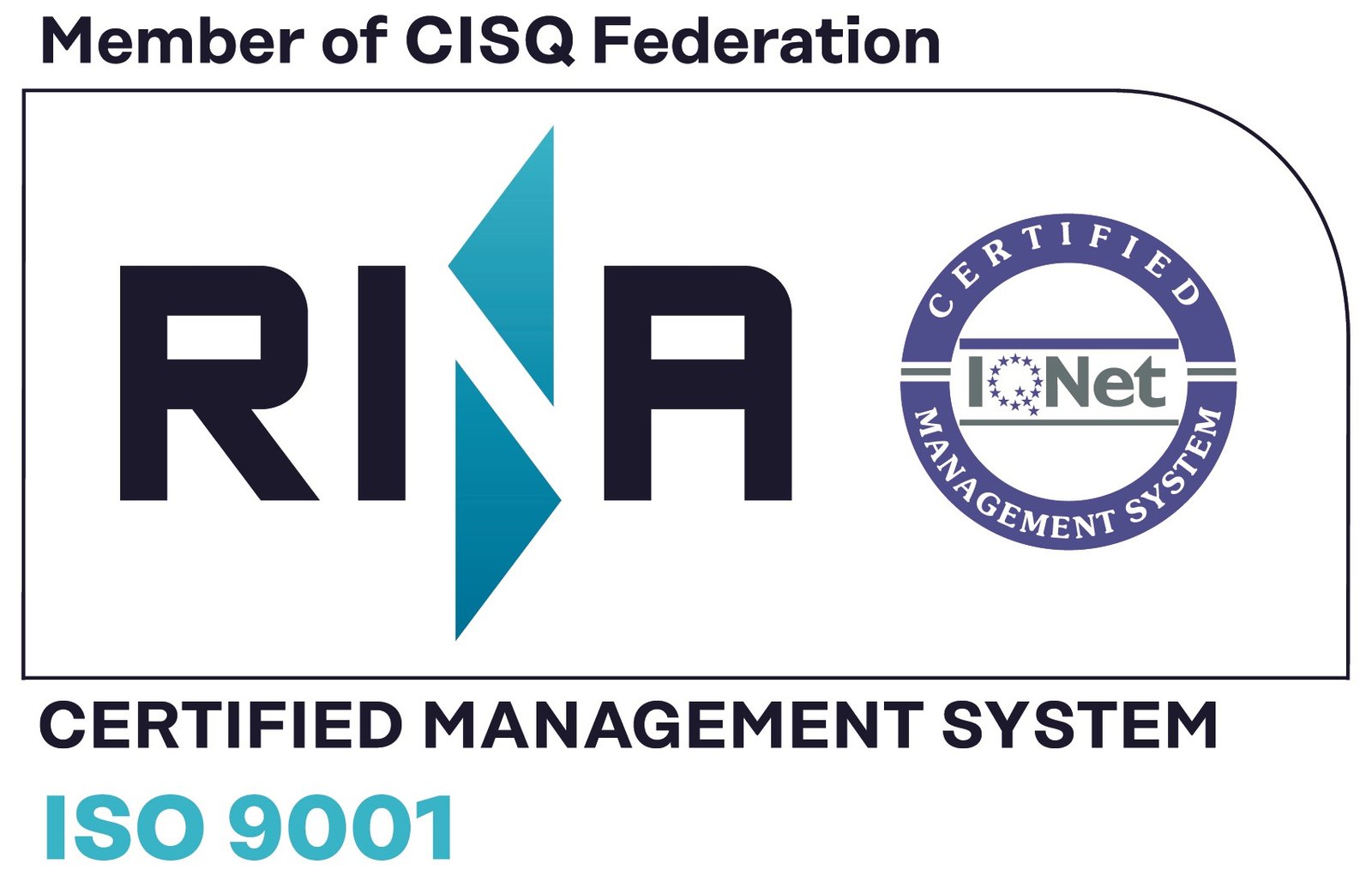 RINA ISO 9001 Logo